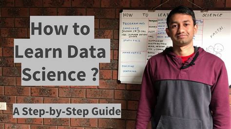 How To Learn Data Science A Step By Step Guide Youtube