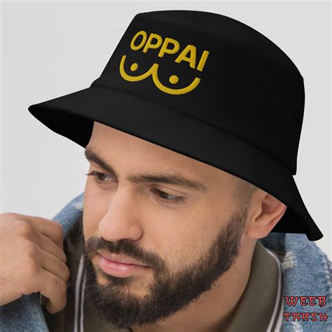 Oppai Bucket Hat Funny Anime Bucket Hat Etsy