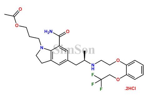 O Acetyl Silodosin Dihydrochloride Cas No Na Simson Pharma Limited