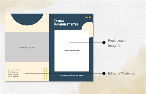 Pamphlet Layout Template in Word, PDF, Google Docs - Download ...