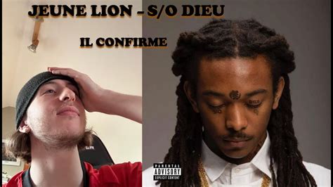 PREMIÈRE ÉCOUTE JEUNE LION S O DIEU YouTube