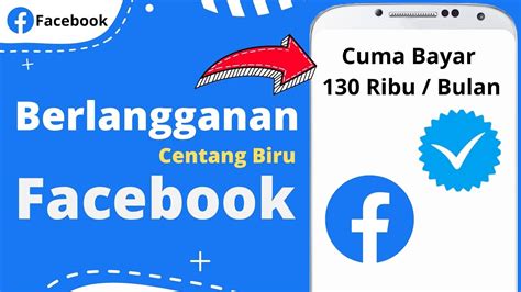 Cara Berlangganan Centang Biru Facebook Youtube