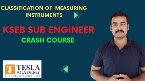 KSEB SUB ENGINEER CRASH COURSE CLASSIFICATION OF MEASURING