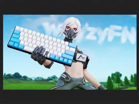 Fortnite PFP With Keyboard