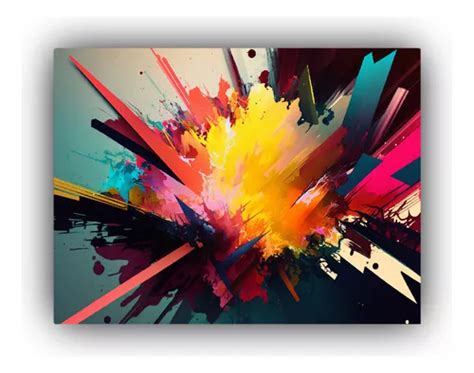 Arte De Pared Conceptuales Abstracci N Street Art X Cm Cuotas Sin