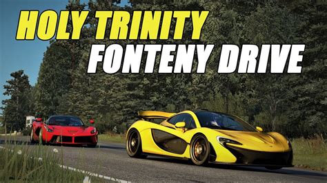 Holy Trinity Drive In Fonteny Ferrari LaFerrari Vs McLaren P1 Vs