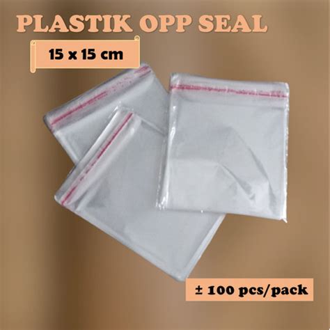 Jual Plastik Opp Seal 15x15 Cm Kab Tangerang Destiga Tokopedia