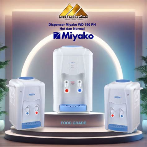 Dispenser Miyako Galon Atas WD PH Hot Normal Lazada Indonesia