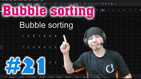 Bubble Sorting Cơ Bản Unity C E21 Youtube