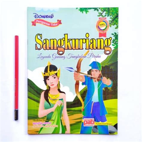 Jual Ukuran Besar Buku Dongeng Cerita Pengantar Tidur Sangkuriang