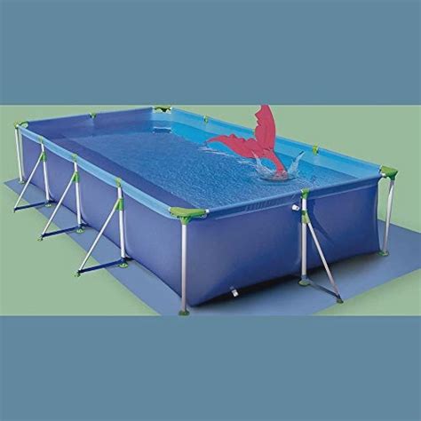 Piscina armaçao retangular premium 6 200 L mor Submarino