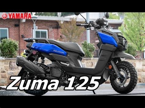 2022 Yamaha Zuma 125 Adventure Scooter TM YouTube