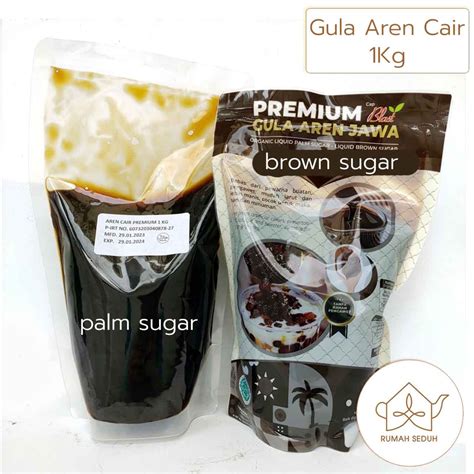 Jual Premium Gula Aren Jawa Cair 1kg Organic Liquid Palm Sugar