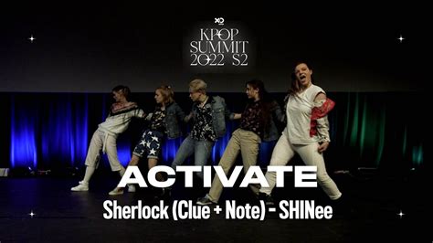 Activate Sherlock Clue Note Shinee Kpop Summit S