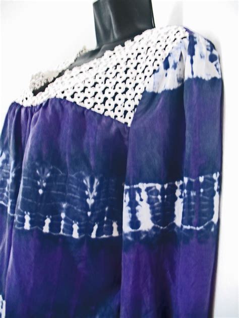 Calypso St Barth For Target Purple Tie Dye Silk Top Gem