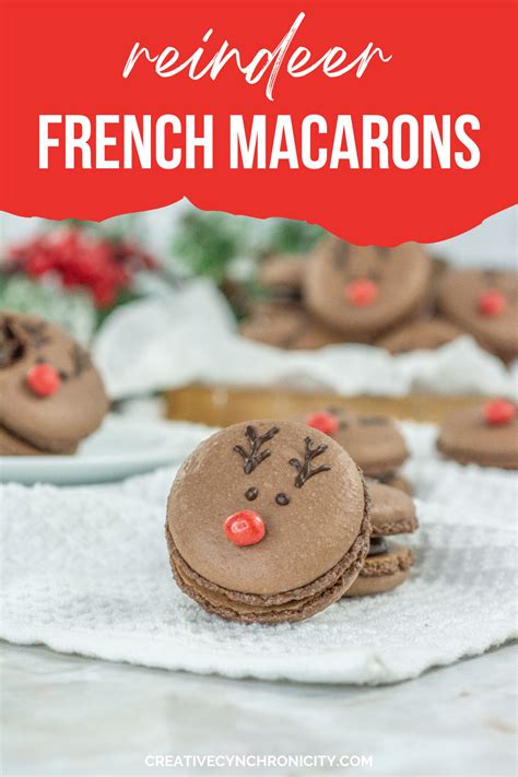 Reindeer French Macarons Creative Cynchronicity