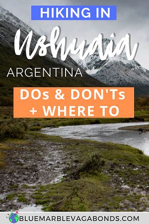 HIKING IN USHUAIA – DOs & definite DON’Ts - BlueMarble Vagabonds