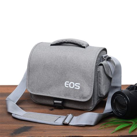 Фотосумка противоударная Canon EOS + дождевик, серый цвет ( код ...