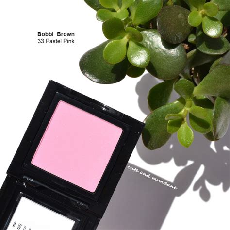 Cute And Mundane Bobbi Brown Blush In Nude Pink And Pastel Pink Review Swatches