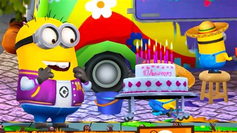 Anniversary Phil Minion In Mexico Fest Special Mission Minion Rush