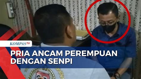 Sempat Kabur Pria Penganiaya Wanita Dengan Senjata Api Berhasil