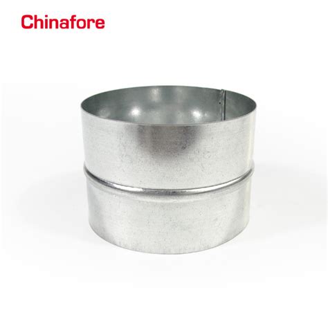 Ventilation System Pipe Parts Fitting Hvac Galvanized Duct Connector Coupling China Hvac