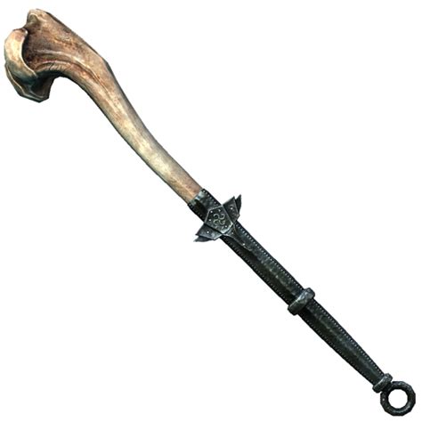 File SR Icon Weapon Dragonbone Warhammer Png The Unofficial Elder