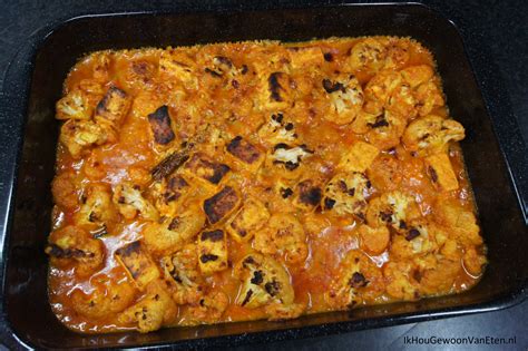 Tikka Masala Met Bloemkool En Paneer Ik Hou Gewoon Van Eten