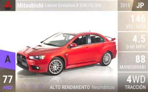 Igcd Net Mitsubishi Lancer Evolution X In Top Drives