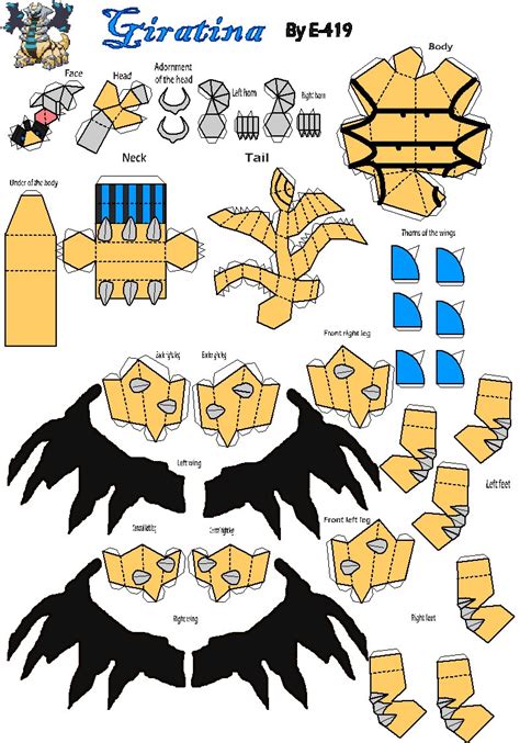 Pokemon Papercraft Easy Pokemon Papercraft Pikachu Print Out Printable