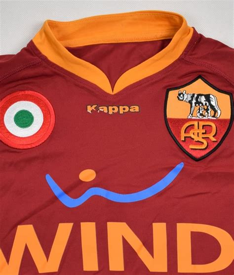 2007 08 As Roma Shirt M Football Soccer European Clubs Italian