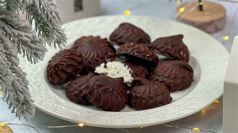 Russian Marshmallow Zefir Covered In Chocolate Youtube