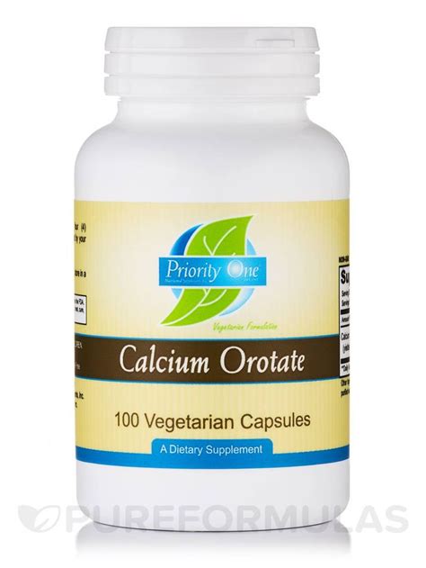 Calcium Orotate Magnesium Orotate Capsule Vitamins