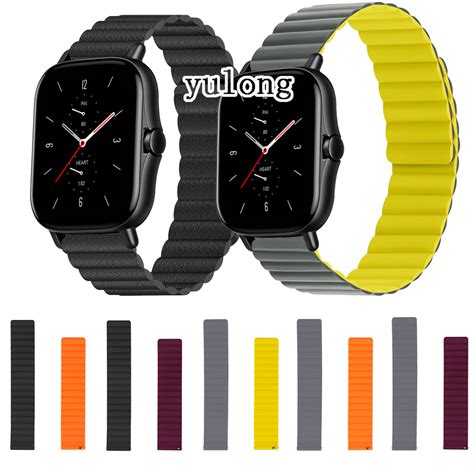 Para Huami Amazfit Bip 3 3pro S Lite U Pro 5 5 Pulseira De Silicone