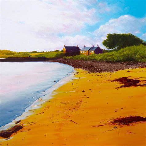 The Sound Of Silence Old Grimsby Tresco Oil Painting By Ja Edwards