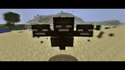 Como Invocar Al Wither En Minecraft Como Se Consigue La Cabeza De