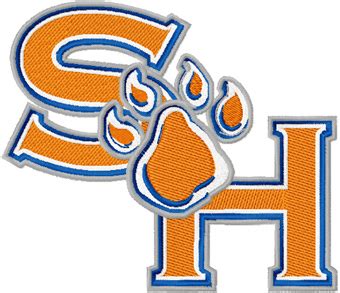 Sam Houston State University embroidery design