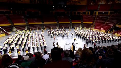 Asu Sun Devil Marching Band Pass In Review 2016 Youtube