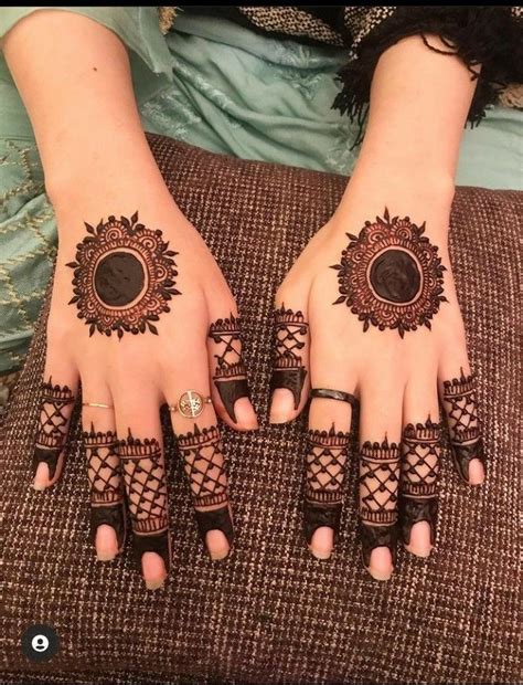 New Goll Tikki Mehndi New Mehndi Designs Mehndi Designs For