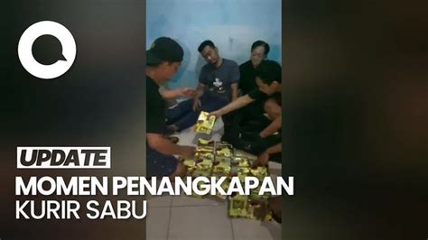 Momen Penangkapan Kurir Narkoba Di Indekos Tangerang 20 Kg Sabu Diamankan