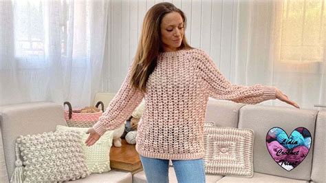 Pull Romance Crochet Lidia Crochet Tricot YouTube