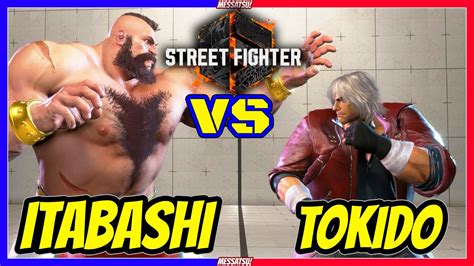 Sf6💥 Itabashi Zangief Vs Tokido Ken💥street Fighter 6💥 Youtube