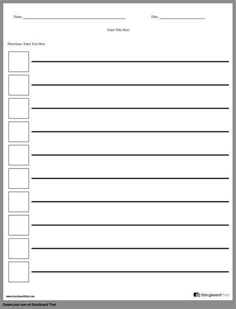 Free Printable Blank Checklist Template