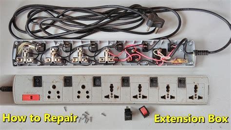 Electric Extension Board Circuit Diagram How To Make Cords At Home