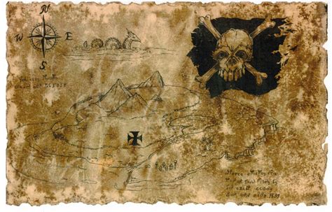 Pirate Map by hawanja on DeviantArt