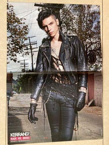 Andy Biersack Asking Alexandria Blink 182 Double Sided Centerfold