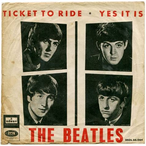 The Beatles Ticket To Ride Yes It Is Vinyl Discogs The