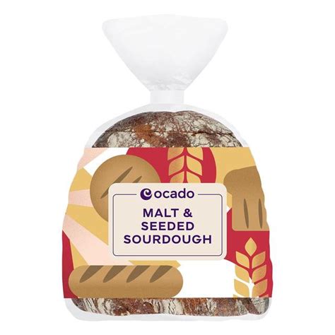 Ocado Malt And Seeded Sourdough Ocado