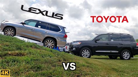 Toughest Toyota Suv 2020 Lexus Lx 570 Vs 2020 Toyota Land Cruiser Comparison Youtube Otosection