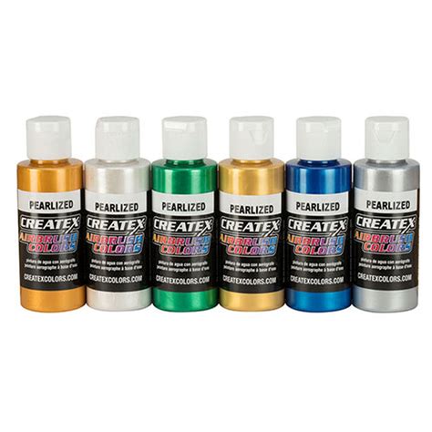 Metallic Pearlized Airbrush Paint Set | Createx